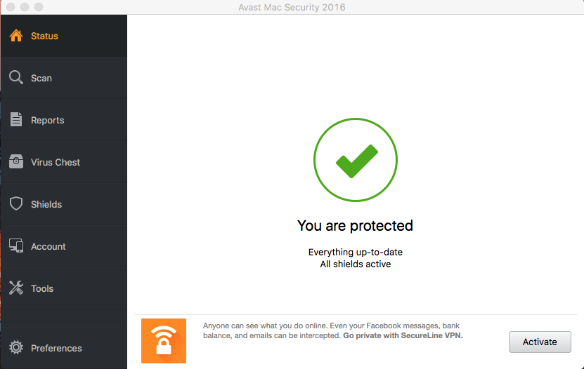 Avast For Mac Free Antivirus 2016